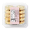 Frosted Sugar Cookies - White - 13.5oz/10ct - FrostyDelights Sugar