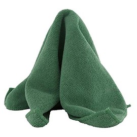 Impact LFK300 Microfiber All-Purpose Cloth, 16" Length x 16" Width, Green (15 Bags of 12)
