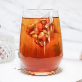 Wu Hong tea 8.81oz (10g×25packets) Five red Tea Brown sugar wolfberry red date peanut red bean Combination tea Bag blister Tea bag 五红茶250g