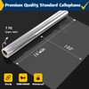 Vanhench Clear Cellophane Wrap, 32" x 50' Folded 3Mil Thick