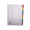 Exacompta Guildhall Multi-Coloured Dividers, 12 Part
