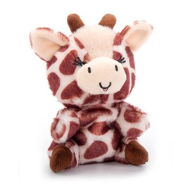 The Petting Zoo Giraffe Stuffed Animal Plushie, Gifts for Kids, Nuggetz Wildlife Animals, Giraffe Plush Toy, 6 inches