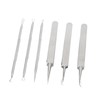 6pcs Blackhead Remover Tool Stainless Steel Pimple Comedones Extractor for