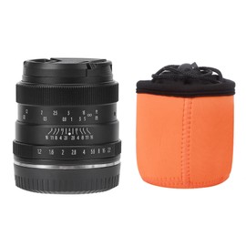 Cheecar Metal 35mm f1.2 Scene Portrait Manual FixedFocus Lens for Mirrorless Camera(For Canon EOSM Mount )