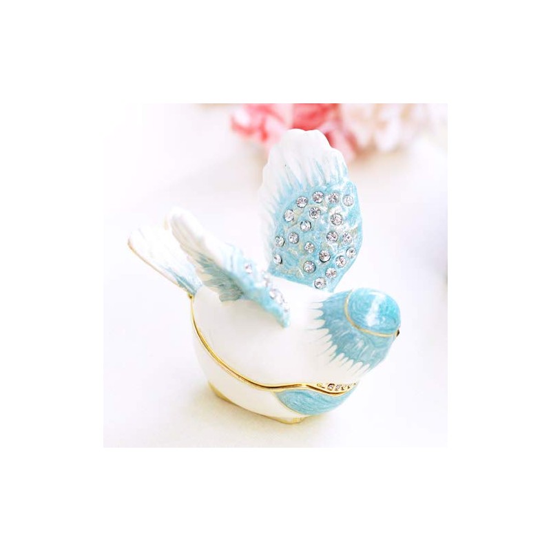 < Happiness Bird > pixia-su Jewelry Box