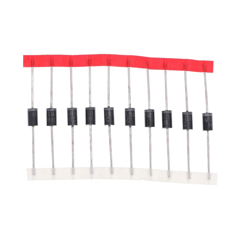 HUABAN 10PCS 1N5408 Rectifier Diode 3A 1000V DO-201AD (DO-27) Axial