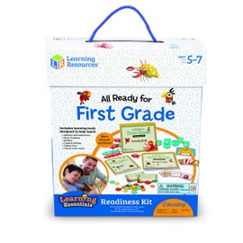 Learning Resources All Ready for First Grade Readiness Kit, Multicolor, 5" (LER3479)