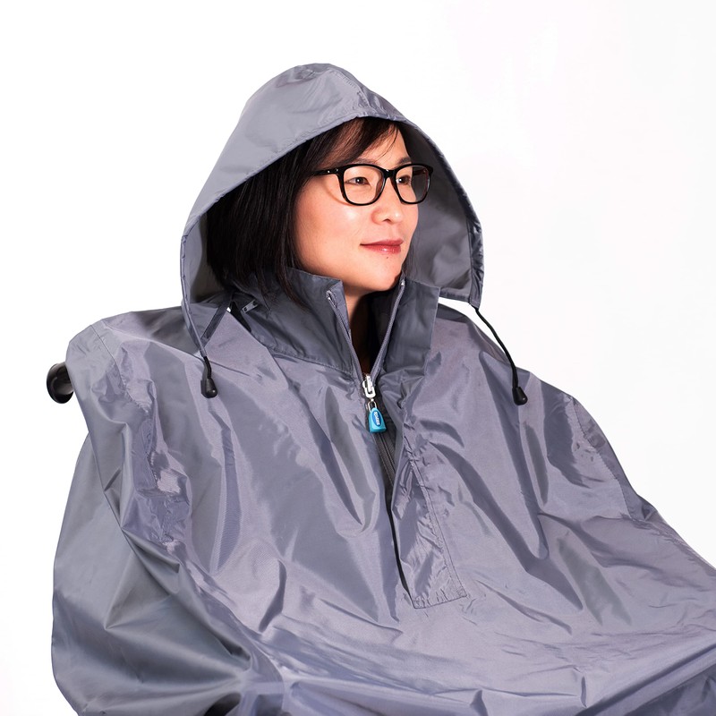 Kozee Komforts Waterproof Poncho - Perfect Rain Protection for Wheelchair