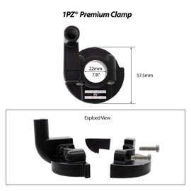 1PZ JP5-T0E High Throttle Set High Thro Kit 900mm x 1305mm Throttle Cable Throttle Wire 22mm Handle Grip Honda Ducks Shalley CB50 Off-Road Bike ATV Beach Car