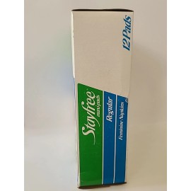 Stayfree Maxi-Pads Feminine Napkins Sealed• 12 PADS Great Condition . REGULAR