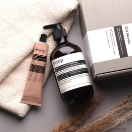 Aesop Aesop Gift Set Andorum Aromatic Hand Balm 2.5 fl oz (75 ml), Andorum Aromatic Hand Wash, 16.9 fl oz (500 ml), Cosmetics, Present, Cosmetic, Beauty (1set)