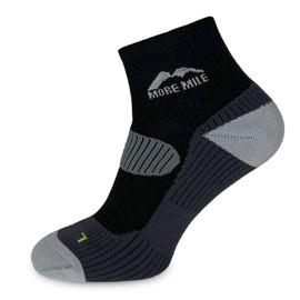 More Mile London Running Socks (Grey Toe) - 8.5-10.5