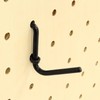 Wake Sangyo ANB-804 Black Hook, L Type, Pack of 2