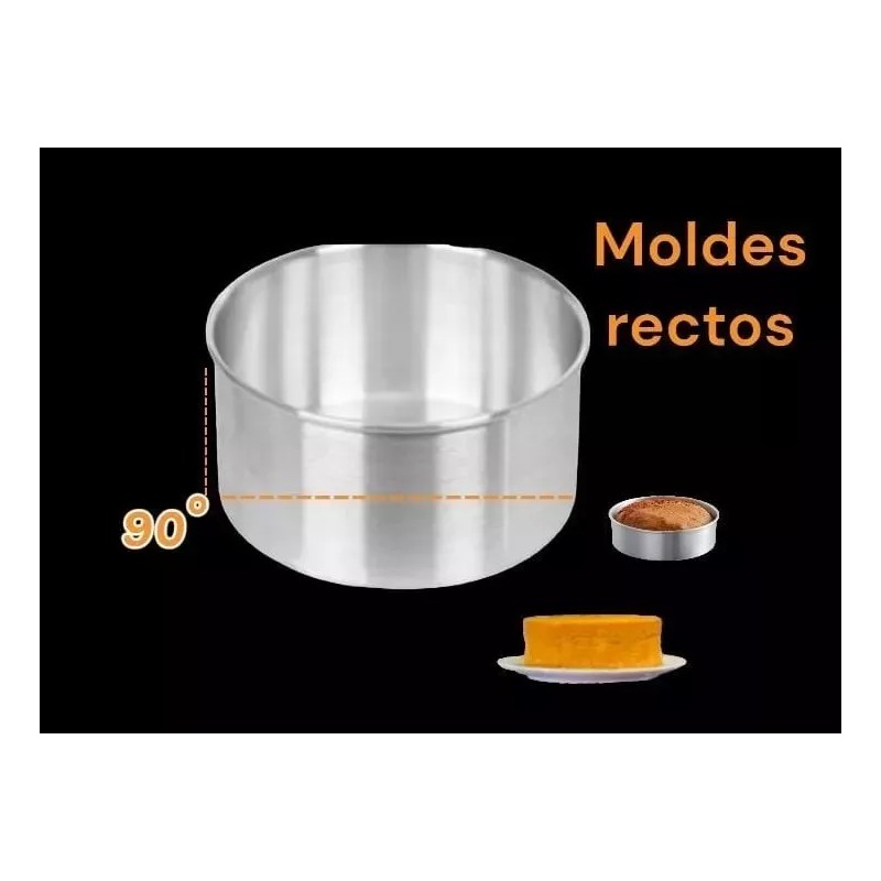 Total Supplier 3 Moldes De Aluminio Para Hornear Pan P/