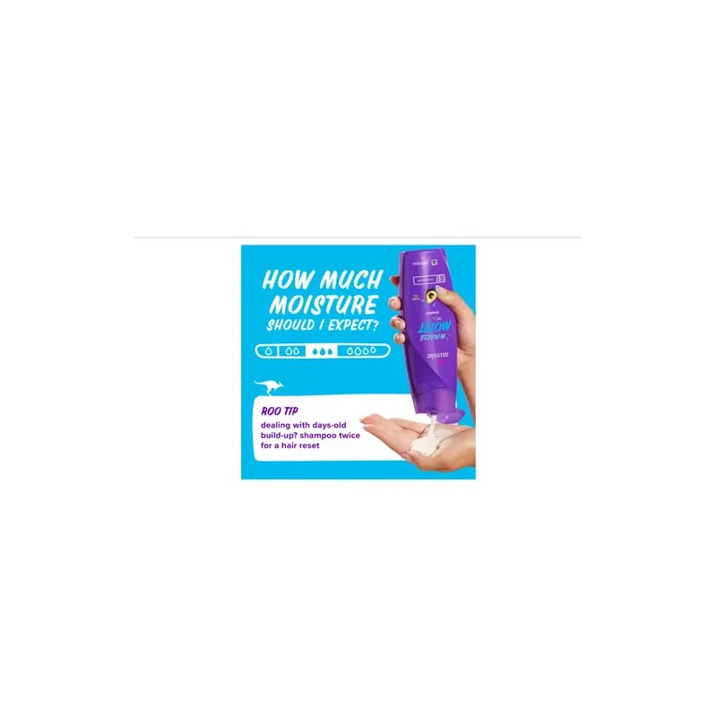 Aussie Miracle Moist Shampo Aguacate 360ml