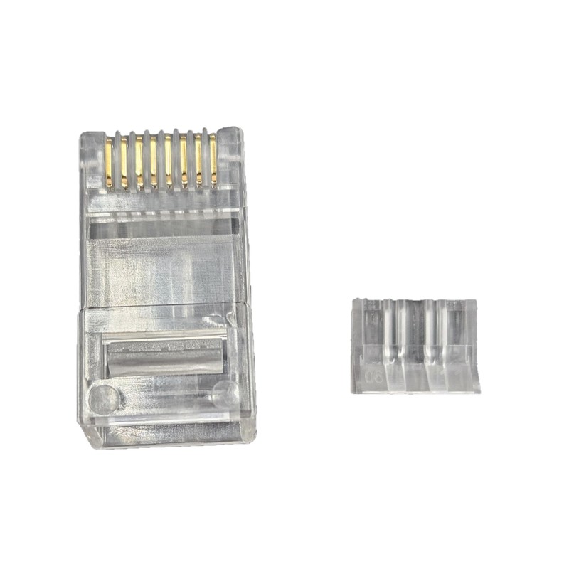 Micro Connectors Cat6/6A RJ45 Connectors for Slim Stranded (28AWG) Cable