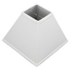 FenchelShades.com 4" Top Dimension x 10" Bottom Dimension 8" Slant