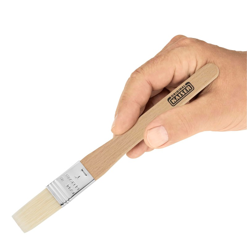 Original Kaiser Classic Holz-Backpinsel 21 x 2,5 cm, Backpinsel Naturborsten,