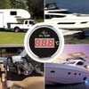 Universal Digital Oil Temperature Gauge 52mm 50‑150℃ W/Red Backlight 12V/24V