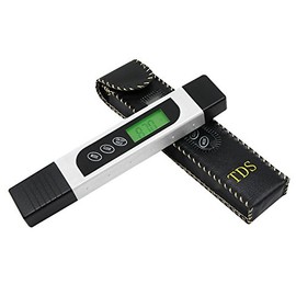 Water Quality Tester, Professional TDS Meter Digital Water Tester Device with LCD Screen , Handheld 0-9999 ppm TDS Measurement Water Tester Ideal for Drinking Water, Aquariums and More (White)