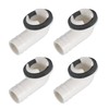 sourcing map 4Pcs Air Conditioner Drain Hose Connector Elbow Fitting