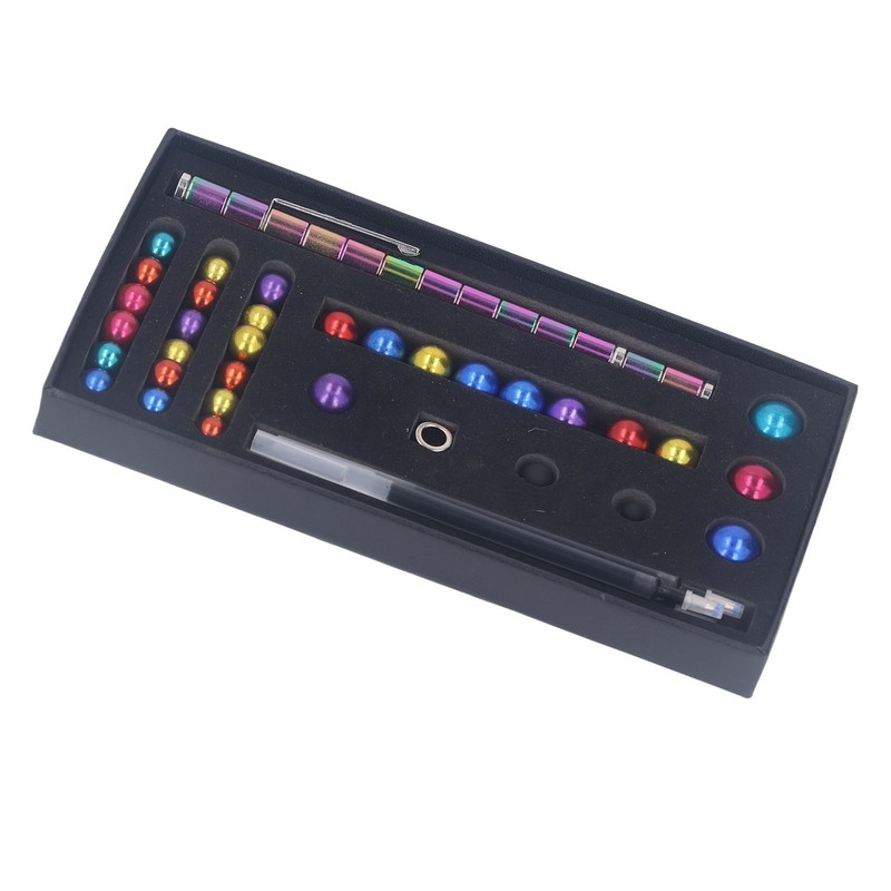 Magnetic Pen Decompression Magnetic Metal Pen Multifunctional Freely Combined Relieving