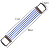 MTSDM 2Pcs Chest Expander, 5 Tubes Removable Ajustable Arm Strength