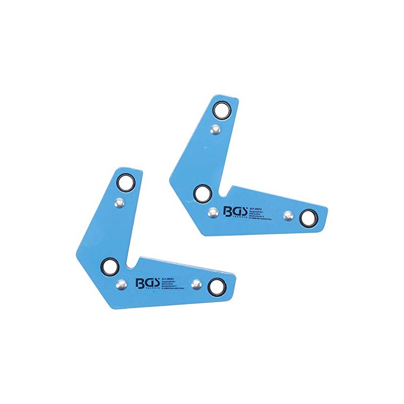 BGS 9684 | Heavy-Duty Magnetic Holder Set | L-Type |
