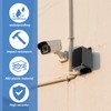 Pack of 2 Junction Box, Black, 100 x 68 x