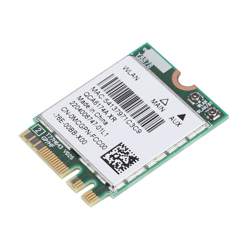 Network Card, 2.4G/5G Bluetooth WiFi Card with NGFF/M.2, Portable High