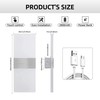 MEHIDFY Wall Sconces Sets of 2, Dimmable Touch Control Wall