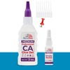 BondXtra 2 oz Medium CA Glue for Woodworking, Premium Super