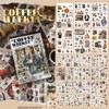 People Coffee Theme Sticker Book for Scrapbooking - 30 Sheets