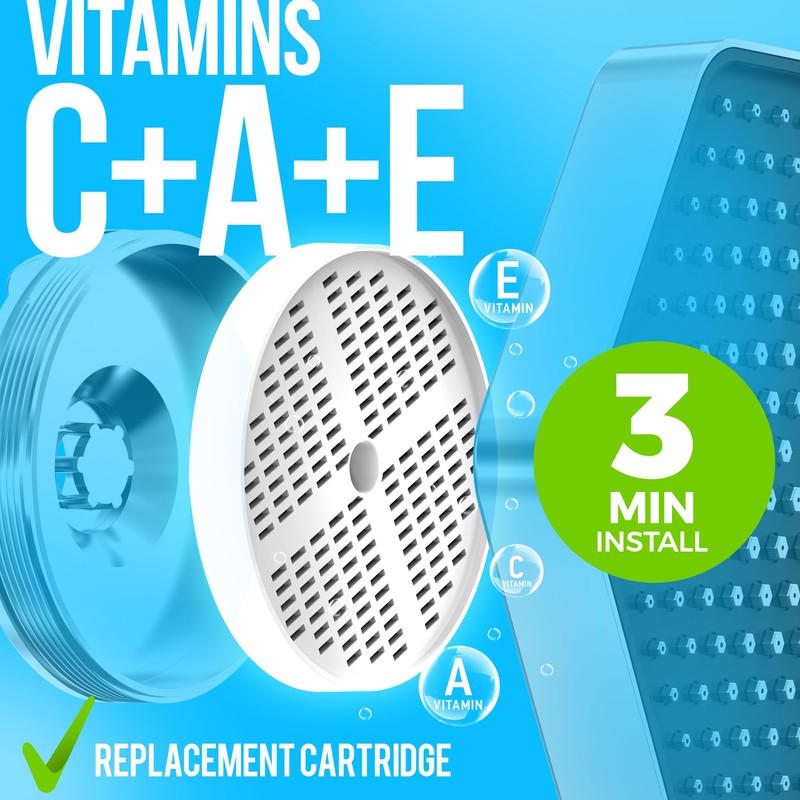 AquaHomeGroup Vitamin C + E +A Replacement Cartridge For Hexagon