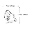 WDYJMALL Excavator Digger Shape Cookie Cutter - A