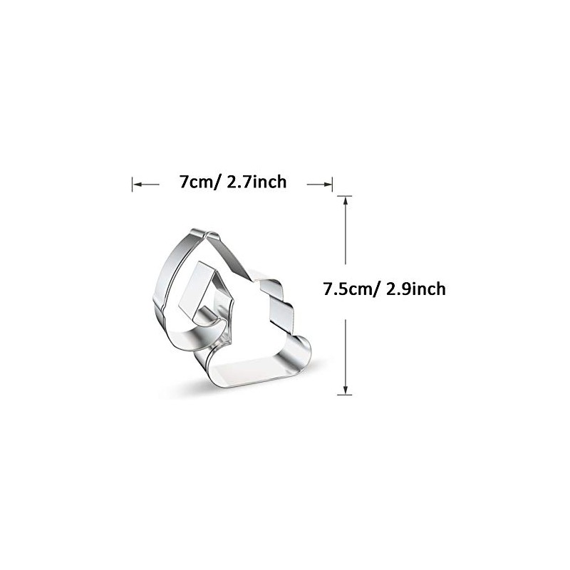 WDYJMALL Excavator Digger Shape Cookie Cutter - A