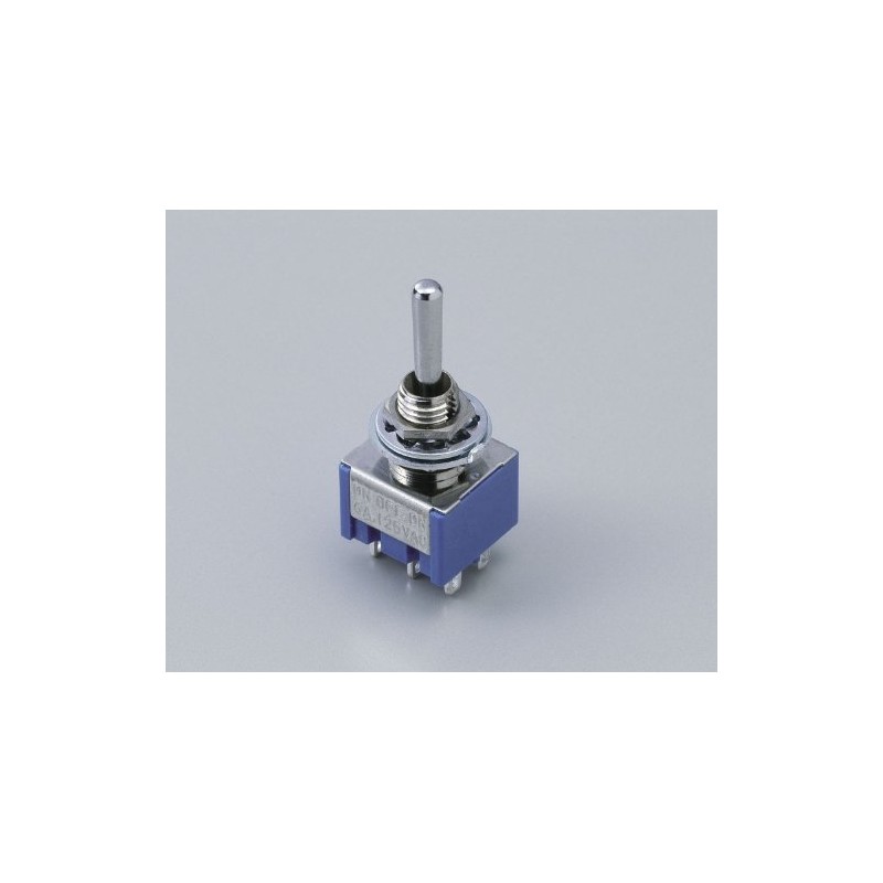 ELPA ON-OFF-ON HK-TGS02H Toggle Switch, 6P, AC125V/6A