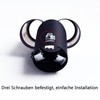Winlauyet 1 x Car Double Tailpipe Chrome Tailpipe Universal Exhaust