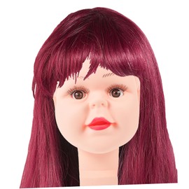 Totority PVC Mannequin Display Stand for Boys and Girls Wig Holder Realistic Hair Texture for Hats Scarves and Jewelry for Salon Store and Home Use