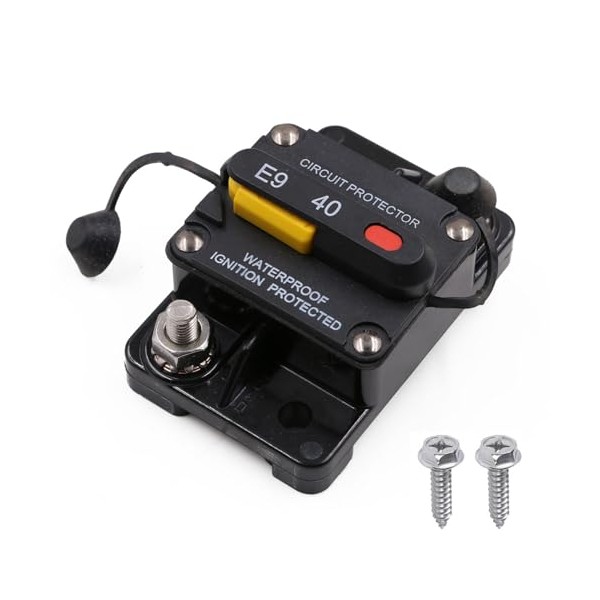 T Tocas T Tocas 40 Amp Circuit Breaker with Recessed