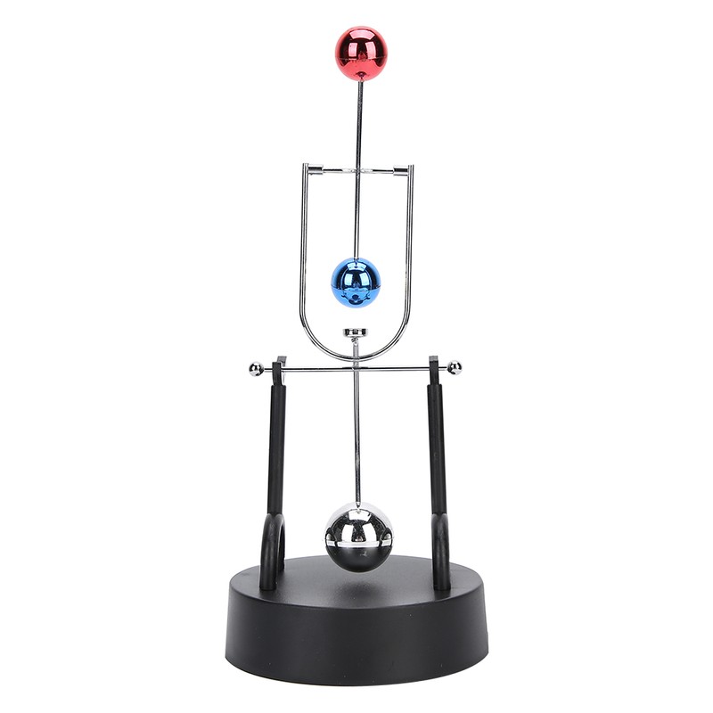 Magnetic Balls Perpetual Motion Decoration Desktop USB &amp; Batteries Powered