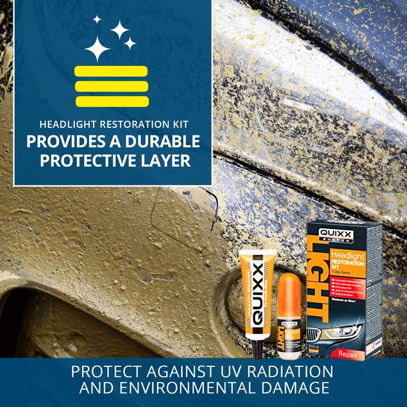 Quixx QHRK1 Headlight Restoration Kit