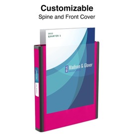 Staples 1-inch 3-Ring Better Binder, Pink, 3/Pack (ST55843-CCVS)