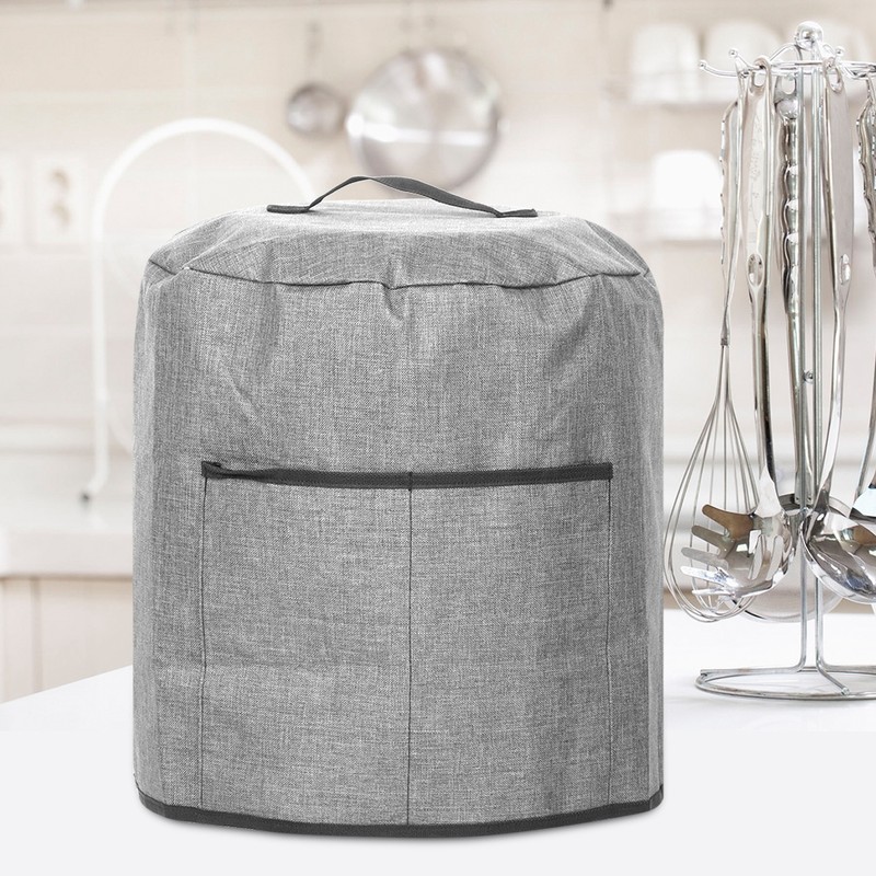 Round Pressure Cooker Dust Cover Protective Cover with Pocket Kitchen