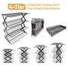 4 Tier Collapsible Cooling Rack for Baking, Cookie Baking Gadgets,