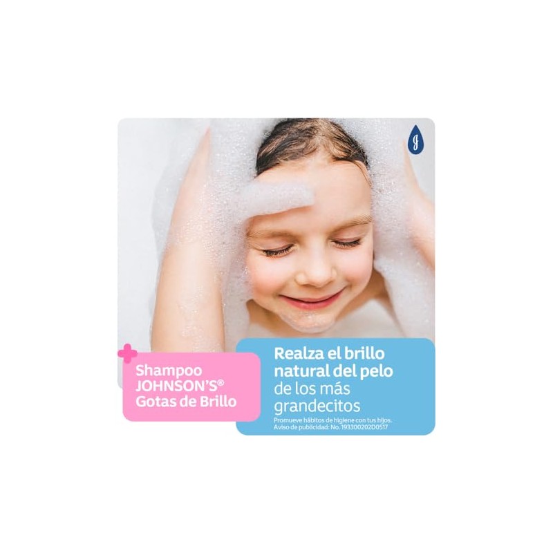Johnson'S, Shampoo Gotas De Brillo 400 Ml