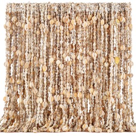 JUXINGDAZYF 24pcs Hawaii Shell Luau Leis Bulk Sea Shell Leis Natural Tahitian White Nassa Necklace Summer Beach Party Jewelry Accessories