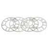 4 x 5mm Aluminum Alloy Wheel Spacers Shims Spacer Universal