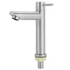 G1/2in Stainless Steel Bathroom Basin Sink Faucet Single Cold Water