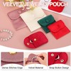 PATIKIL 3x3 Inch Velvet Jewelry Pouches, 6 Pcs Jewelry Packaging